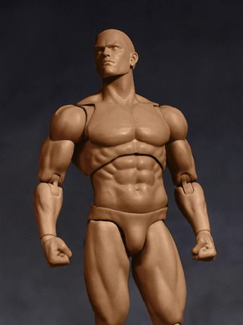 Comic Style Brawny 1/12 Scale Male (Ver. C) Action Figure Gallery Image 2