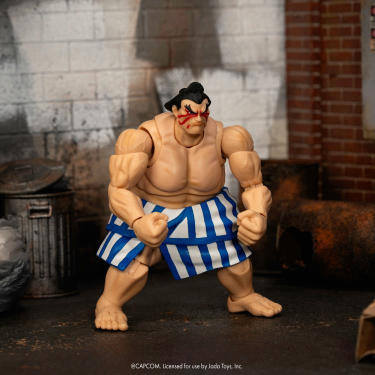 Ultra Street Fighter II: The Final Challengers E. Honda (Deluxe Ver.) 1/12 Scale Action Figure Gallery Image 3