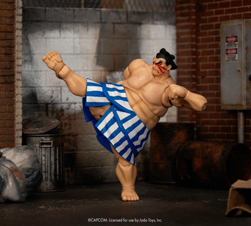 Ultra Street Fighter II: The Final Challengers E. Honda (Deluxe Ver.) 1/12 Scale Action Figure Gallery Image 9