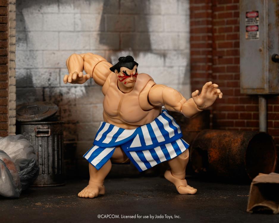 Ultra Street Fighter II: The Final Challengers E. Honda (Deluxe Ver.) 1/12 Scale Action Figure Gallery Image 4