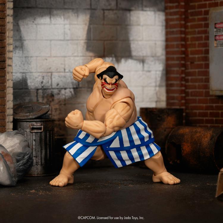 Ultra Street Fighter II: The Final Challengers E. Honda (Deluxe Ver.) 1/12 Scale Action Figure Gallery Image 7