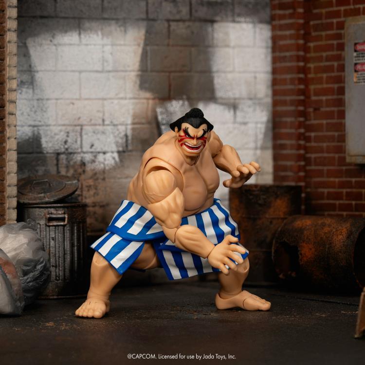 Ultra Street Fighter II: The Final Challengers E. Honda (Deluxe Ver.) 1/12 Scale Action Figure Gallery Image 6