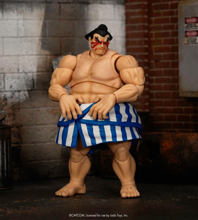 Ultra Street Fighter II: The Final Challengers E. Honda (Deluxe Ver.) 1/12 Scale Action Figure Gallery Image 13
