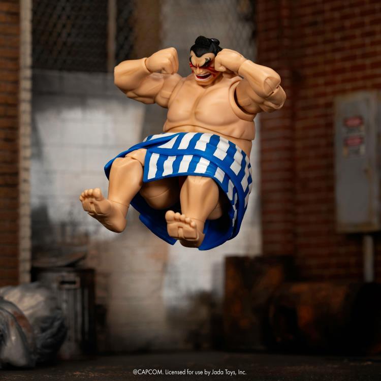 Ultra Street Fighter II: The Final Challengers E. Honda (Deluxe Ver.) 1/12 Scale Action Figure Gallery Image 12
