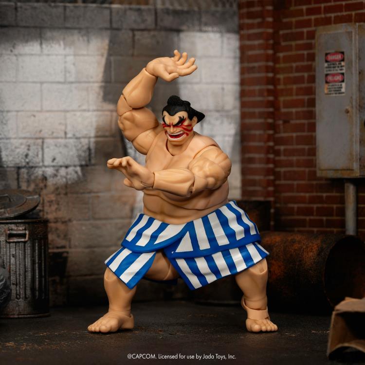 Ultra Street Fighter II: The Final Challengers E. Honda (Deluxe Ver.) 1/12 Scale Action Figure Gallery Image 5