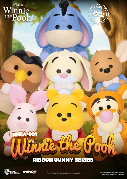 I POOH,新品未開封,イ・プー,BOOMERANG,,リマスター Winnie the Pooh Mini Egg Attack MMEA-001 Ribbon Gummy Series Box