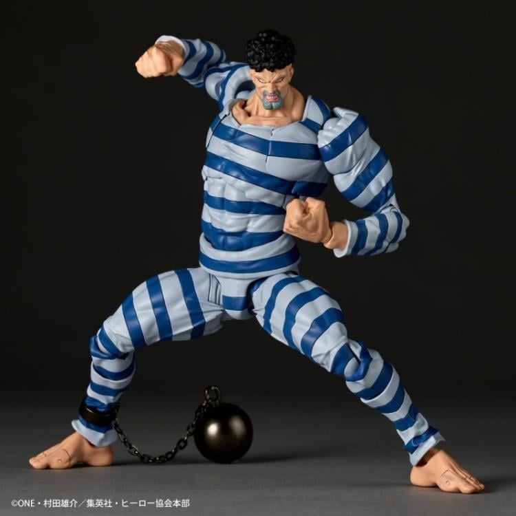 One-Punch Man Amazing Yamaguchi Revoltech NR107 Puri-Puri Prisoner Action Figure Gallery Image 7