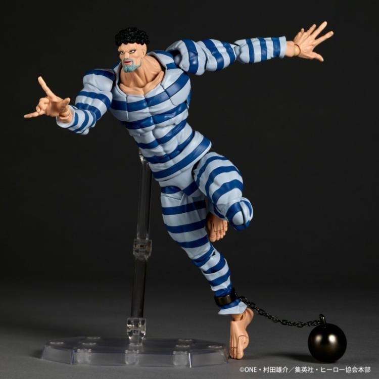 One-Punch Man Amazing Yamaguchi Revoltech NR107 Puri-Puri Prisoner Action Figure Gallery Image 11