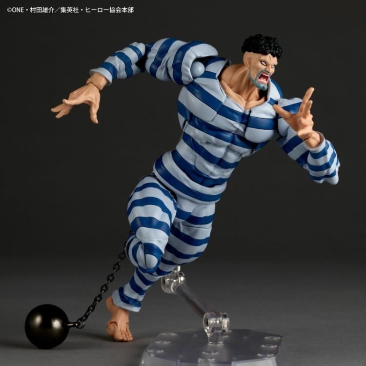 One-Punch Man Amazing Yamaguchi Revoltech NR107 Puri-Puri Prisoner Action Figure Gallery Image 13