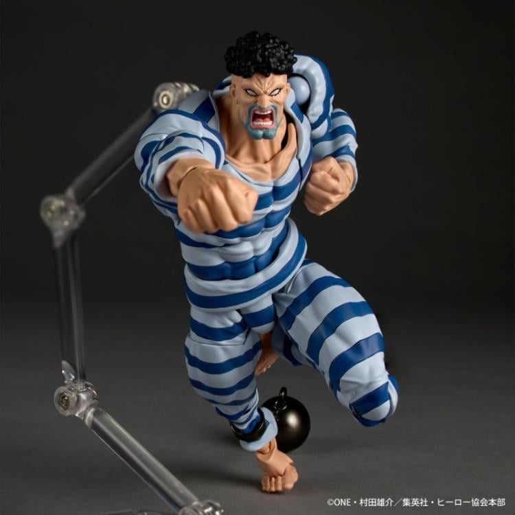 One-Punch Man Amazing Yamaguchi Revoltech NR107 Puri-Puri Prisoner Action Figure Gallery Image 9