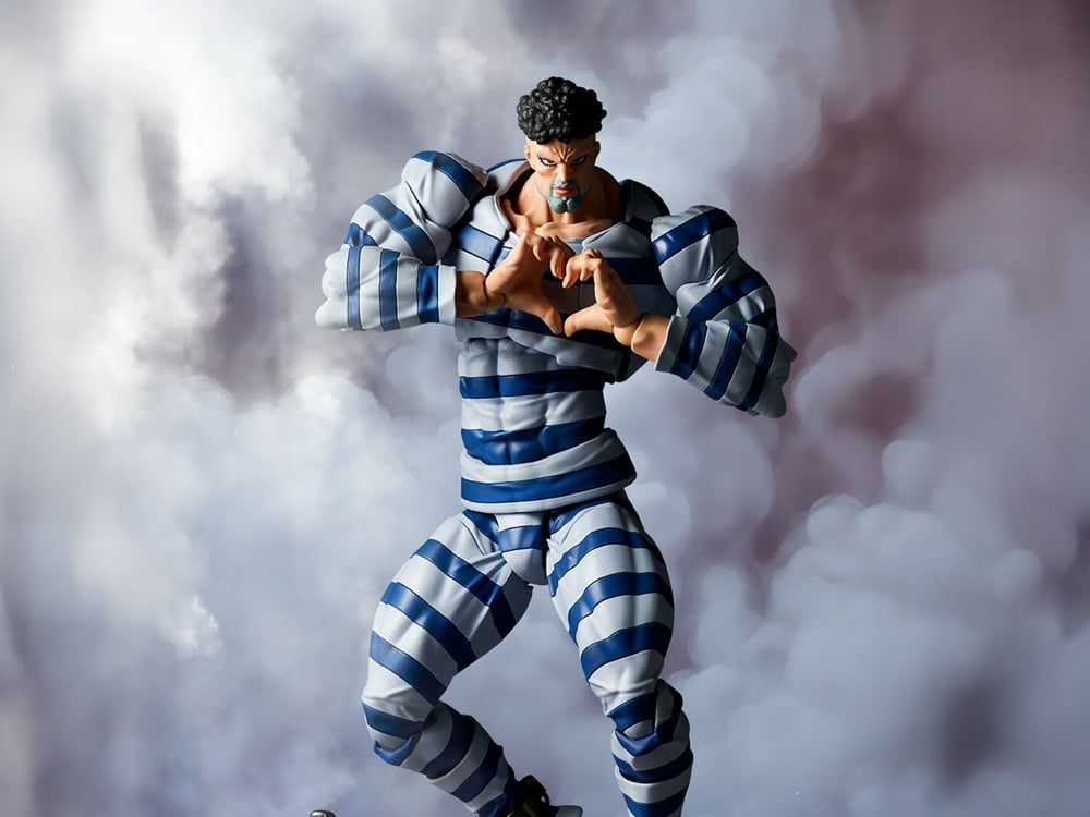 One-Punch Man Amazing Yamaguchi Revoltech NR107 Puri-Puri Prisoner Action Figure Gallery Image 1
