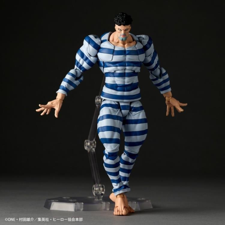 One-Punch Man Amazing Yamaguchi Revoltech NR107 Puri-Puri Prisoner Action Figure Gallery Image 4