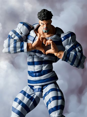 One-Punch Man Amazing Yamaguchi Revoltech NR107 Puri-Puri Prisoner Action Figure Gallery Image 2
