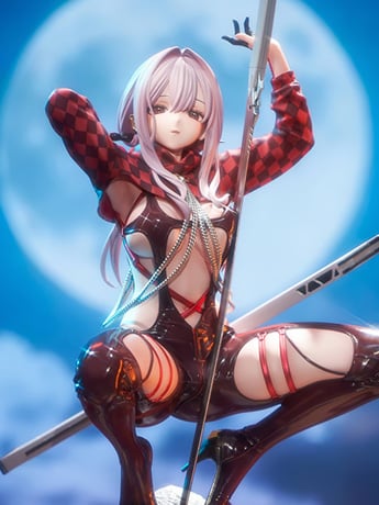 Goddess of Victory: Nikke Scarlet (Racer's High) 1/10 Scale Figure Gallery Image 2