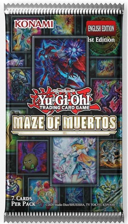 Yu-Gi-Oh! Official Card Game Maze of Muertos Box of 24 Booster