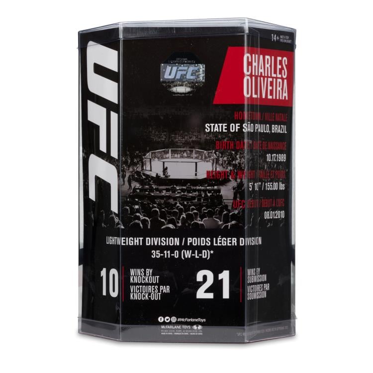 UFC SportsPicks Charles Oliveira 7" Posed Figure Gallery Image 14