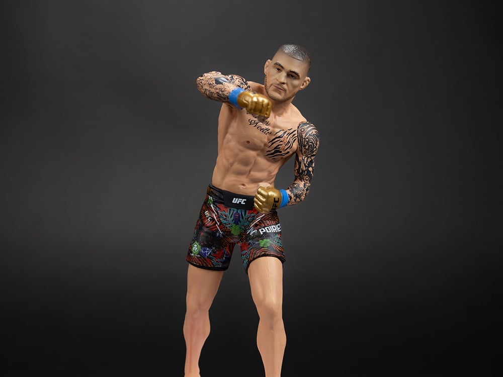 UFC SportsPicks Dustin Poirier 7" Posed Figure Gallery Image 1