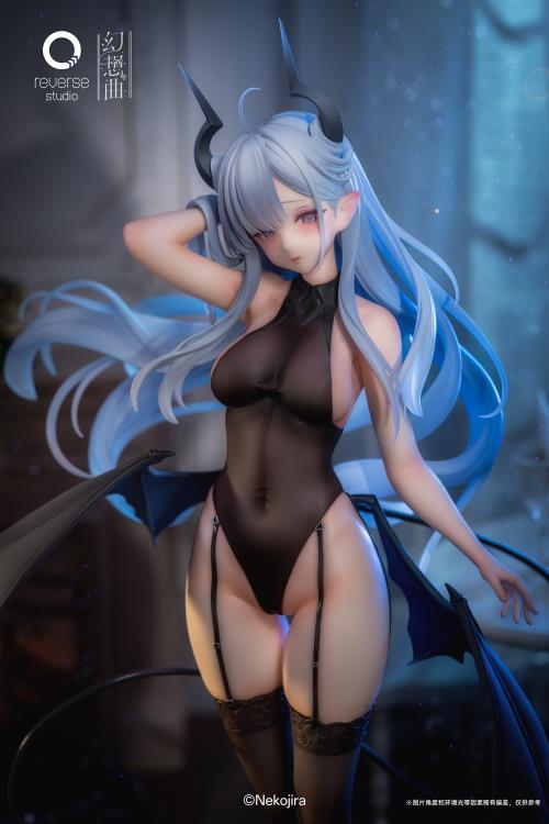 Nekojira Illustration Fantasias Series Thea-chan (Apprentice Succubus Ver. Underwear Edition) 1/6 Scale Figure (With Bonus) Gallery Image 5