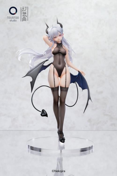 Nekojira Illustration Fantasias Series Thea-chan (Apprentice Succubus Ver. Underwear Edition) 1/6 Scale Figure (With Bonus) Gallery Image 13