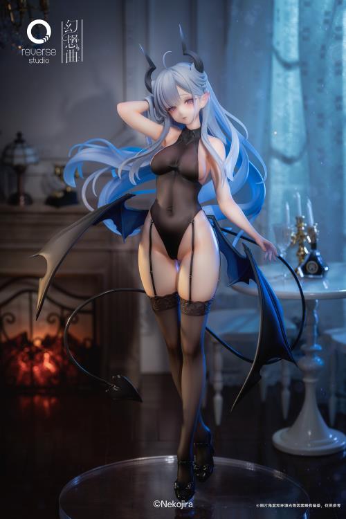 Nekojira Illustration Fantasias Series Thea-chan (Apprentice Succubus Ver. Underwear Edition) 1/6 Scale Figure (With Bonus) Gallery Image 3