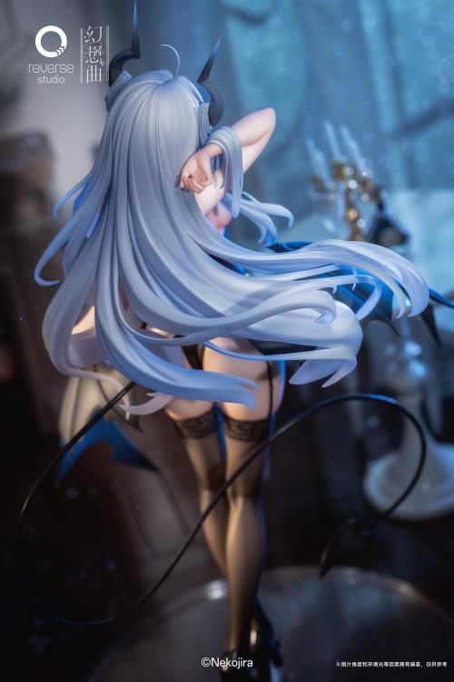 Nekojira Illustration Fantasias Series Thea-chan (Apprentice Succubus Ver. Underwear Edition) 1/6 Scale Figure (With Bonus) Gallery Image 9