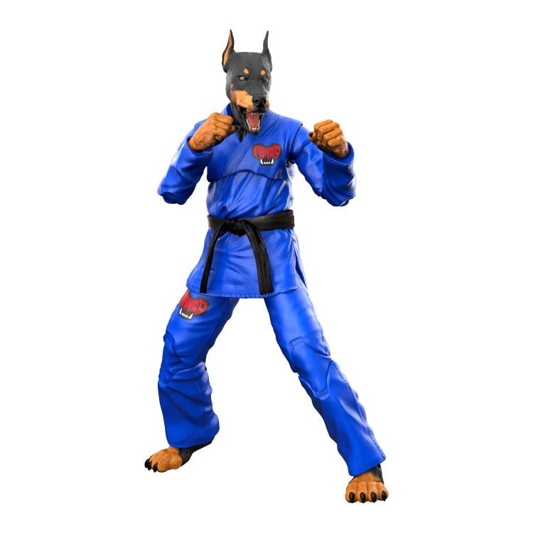 Jiu Jitsu Combat Creatures Fangs Tribe Draven the Doberman (Blue