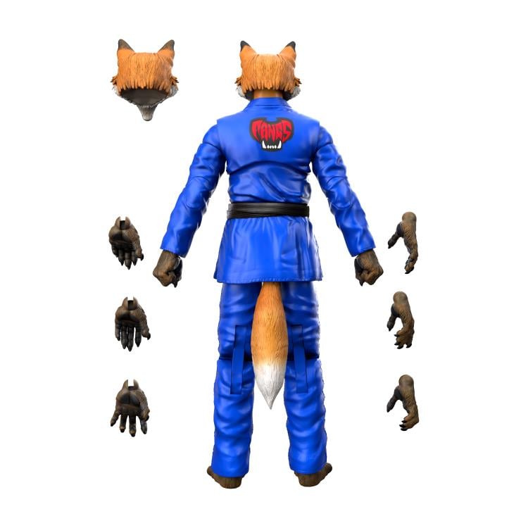 Jiu Jitsu Combat Creatures Fangs Tribe Flicker the Fox (Blue Gi