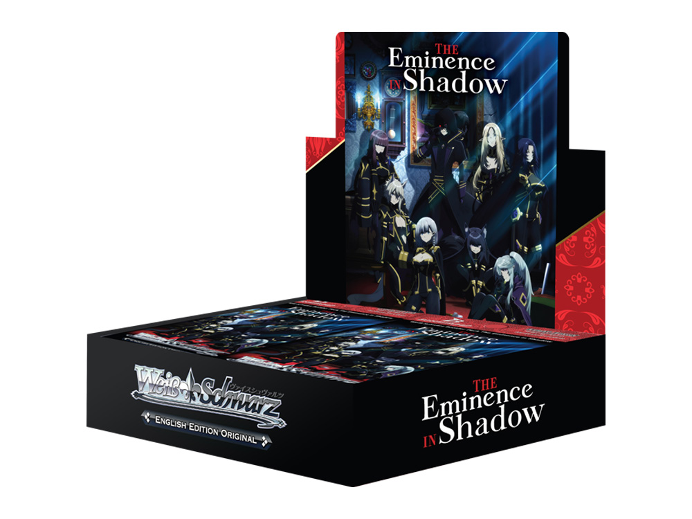 Weiss Schwarz The Eminence in Shadow Box of 12 Booster Packs (English  Edition)