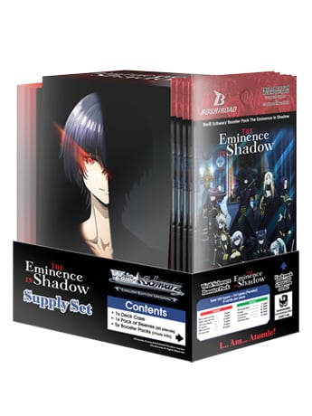 アイオス& 暗黒王 &ヒューセット Weiss Schwarz The Eminence in Shadow Supply Set (English Edition)