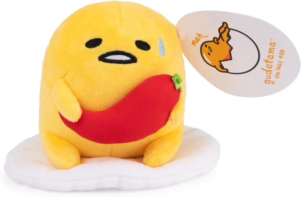 Sanrio Gudetama Spicy Pepper Plush Gallery Image 6