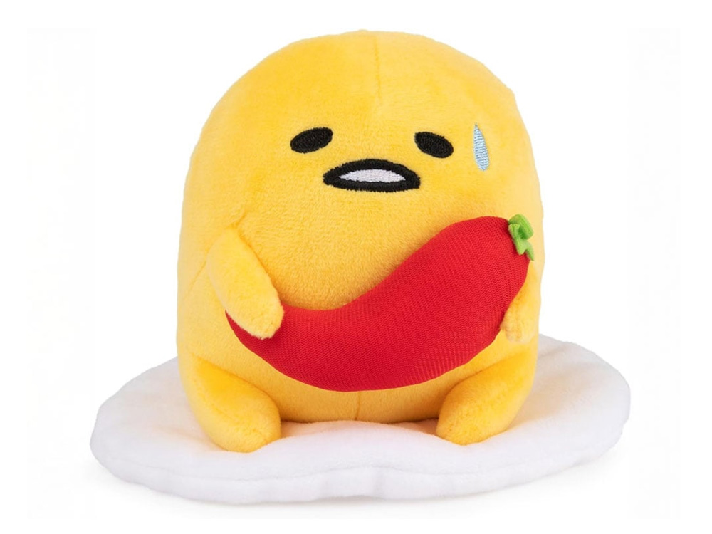 Sanrio Gudetama Spicy Pepper Plush Gallery Image 1