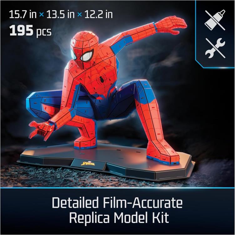 d*9様 SPIDER-MAN 4体セット Marvel 4D Build Spider Man Model Kit