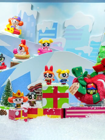 The Powerpuff Girls NEST Series 01 Operation Snow Fluffy Box of 6