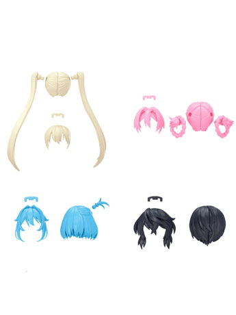 30 Minutes Sisters Option Hair Style Parts Vol.13 Set of 4 Accessory Kits Gallery Image 2