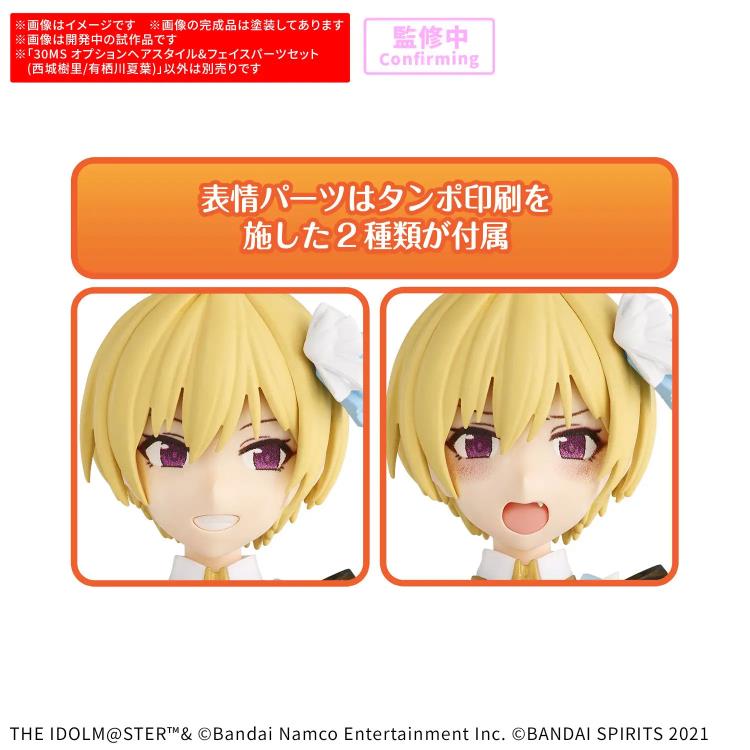 The Idolmaster: Shiny Colors 30 Minutes Sisters Option Hairstyle & Face Parts (Juri Saijo & Natsuha Arisugawa) Accessory Kit Set Gallery Image 6