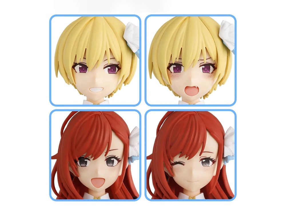 The Idolmaster: Shiny Colors 30 Minutes Sisters Option Hairstyle & Face Parts (Juri Saijo & Natsuha Arisugawa) Accessory Kit Set Gallery Image 1
