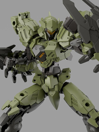 30 Minutes Missions bEXM-40 Novalv (Green) 1/144 Scale Model Kit Gallery Image 2