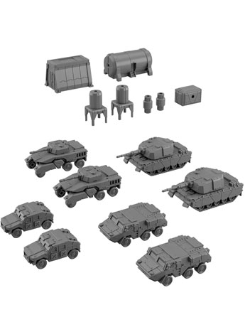 30 Minutes Missions Option Parts Set 24 (Multi Object 1) 1/144 Scale Accessory Set Gallery Image 2