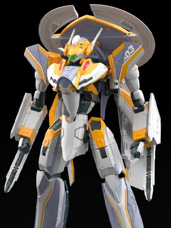 Macross Delta HG VF-31E Siegfried (Chuck Mustang Custom) 1/100 Scale Model Kit Gallery Image 2