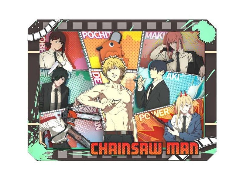 Chainsaw Man Characters United Large Wooden Gallery Gallery Image 1