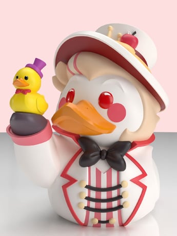 Hazbin Hotel TUBBZ Lucifer Morningstar Cosplaying Duck (First Edition)