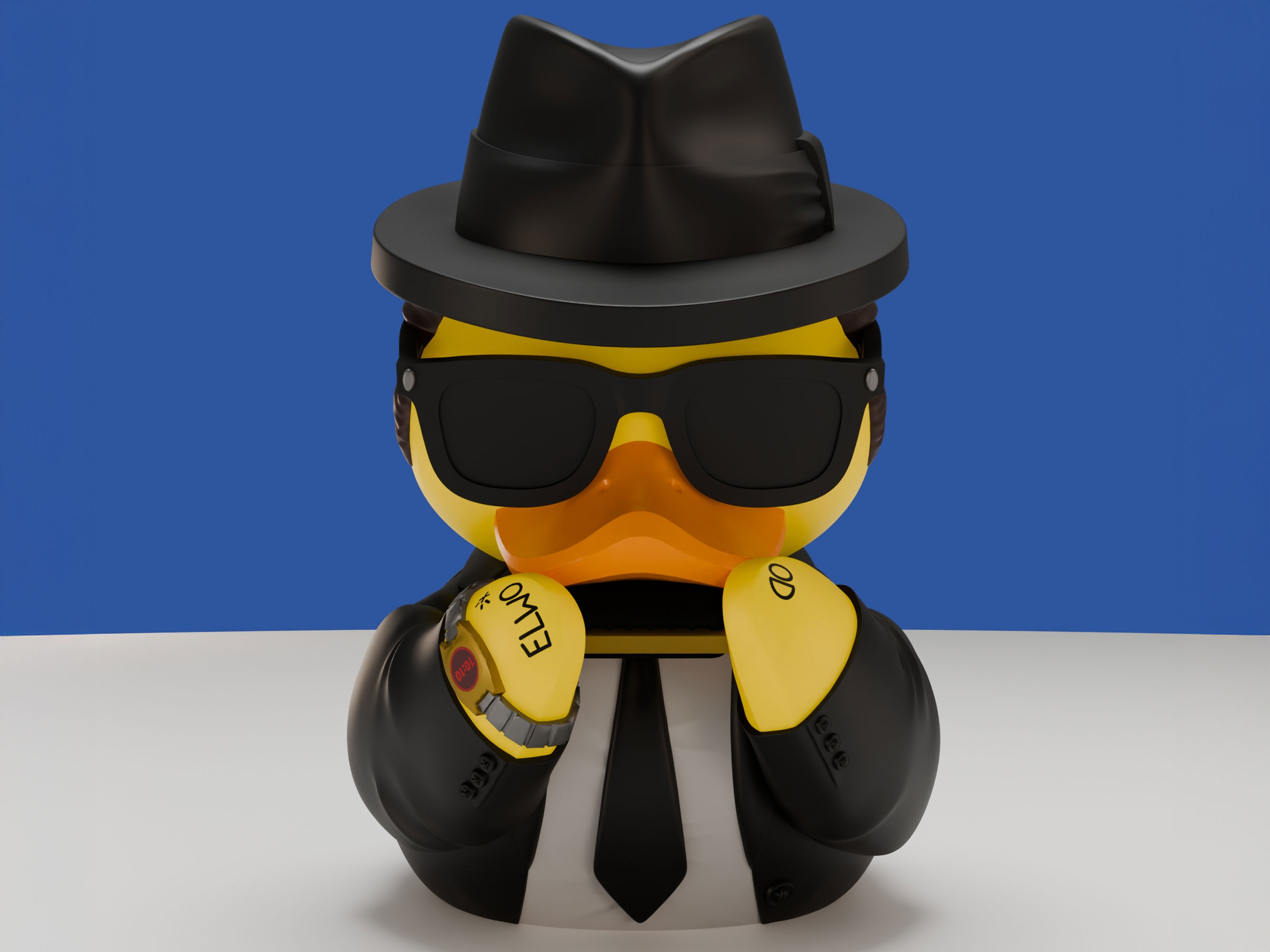 The Blues Brothers TUBBZ Elwood Blues Cosplaying Duck (Collector's Edition) Gallery Image 3