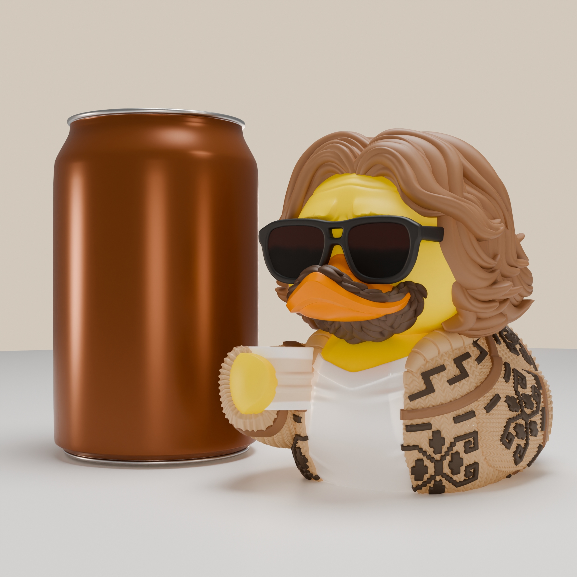The Big Lebowski TUBBZ The Dude Cosplaying Duck (Boxed Edition) Gallery Image 7
