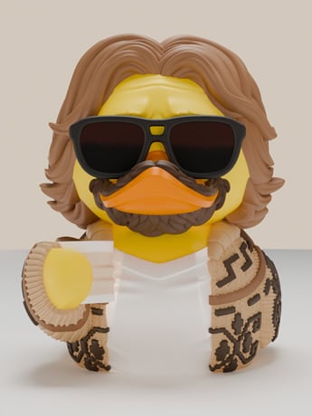 The Big Lebowski TUBBZ The Dude Cosplaying Duck (Boxed Edition) Gallery Image 2