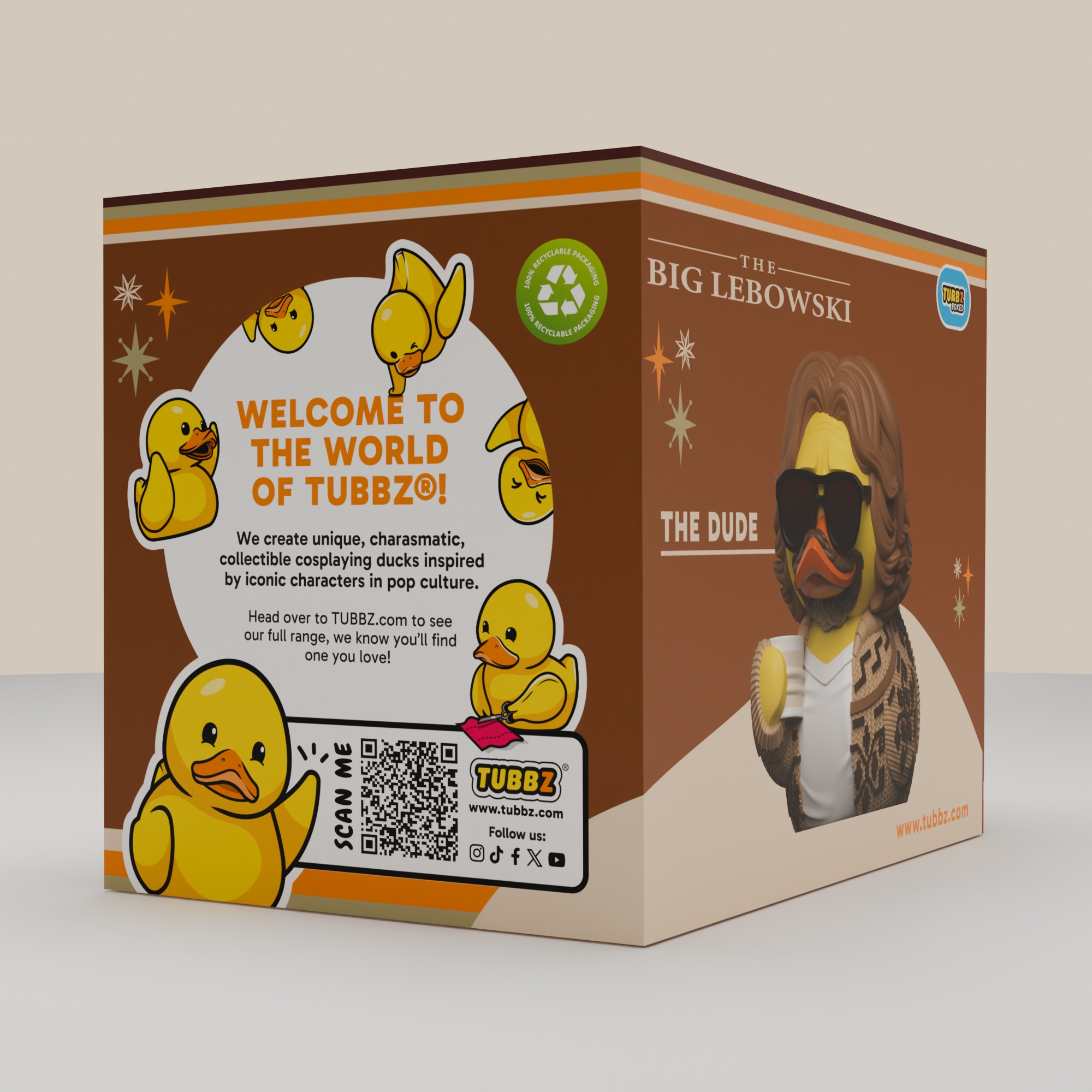The Big Lebowski TUBBZ The Dude Cosplaying Duck (Boxed Edition) Gallery Image 9