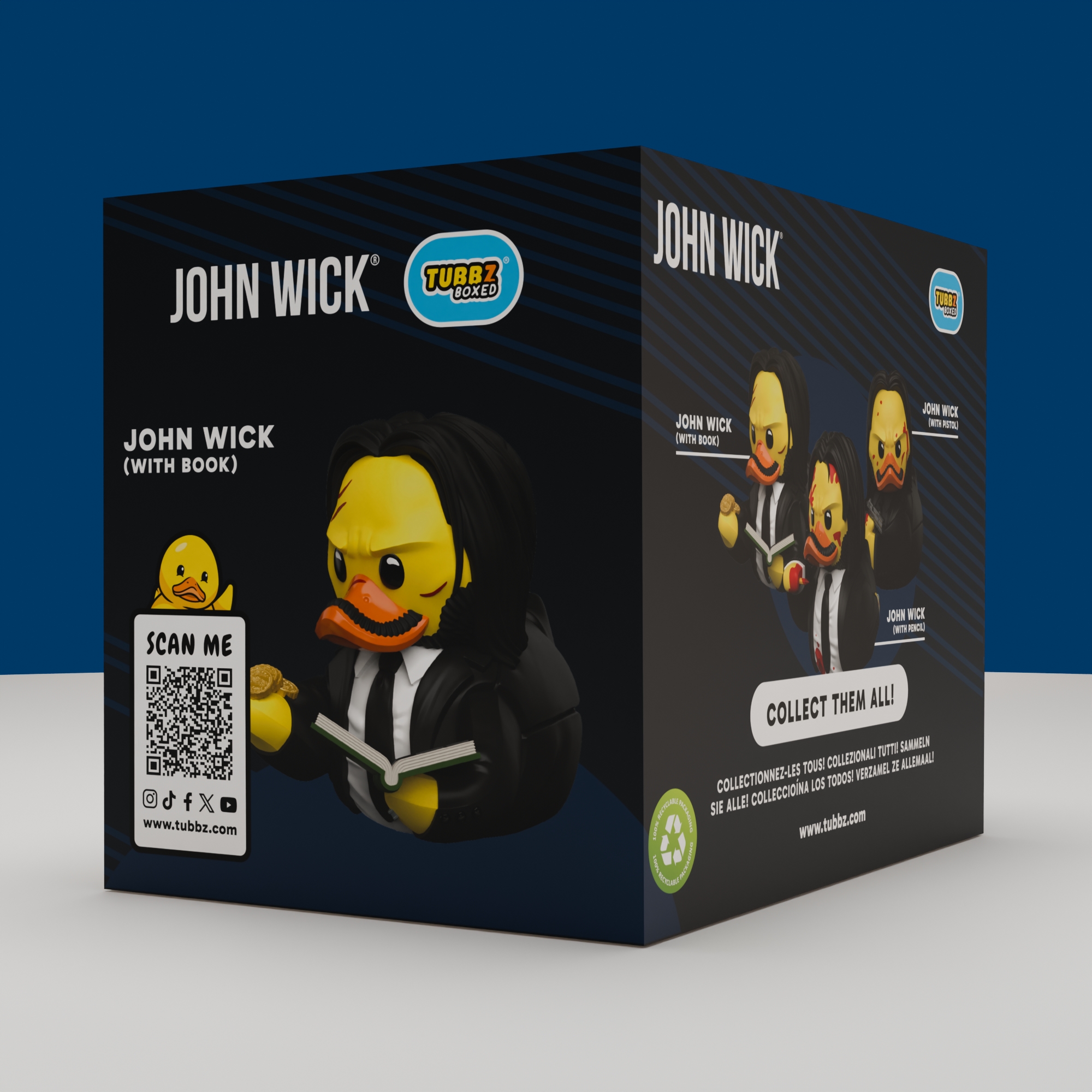 John Wick TUBBZ John Wick (Book Ver.) Cosplaying Duck (Boxed Edition) Gallery Image 9