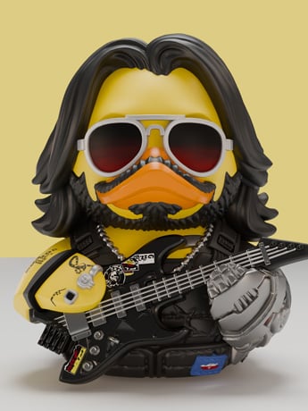 Cyberpunk 2077 TUBBZ Johnny Silverhand Cosplaying Duck (Boxed Edition) Gallery Image 2