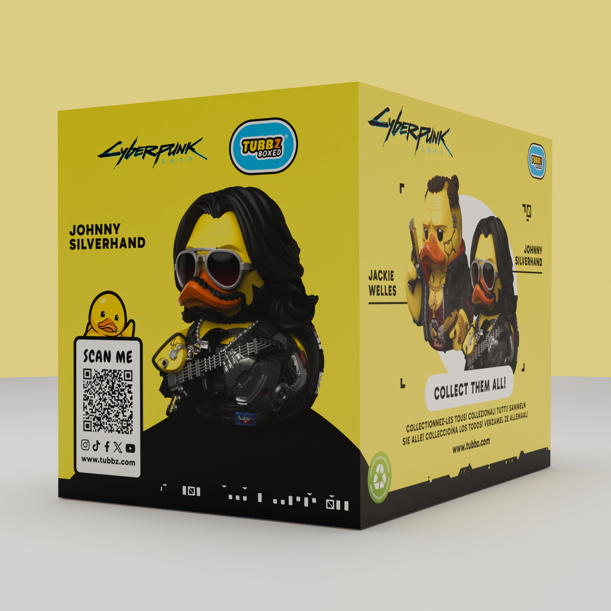 Cyberpunk 2077 TUBBZ Johnny Silverhand Cosplaying Duck (Boxed Edition) Gallery Image 9