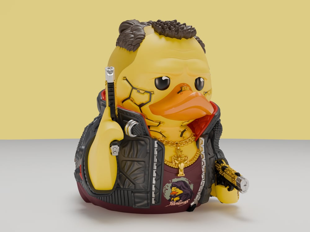Cyberpunk 2077 TUBBZ Jackie Welles Cosplaying Duck (Boxed Edition) Gallery Image 1