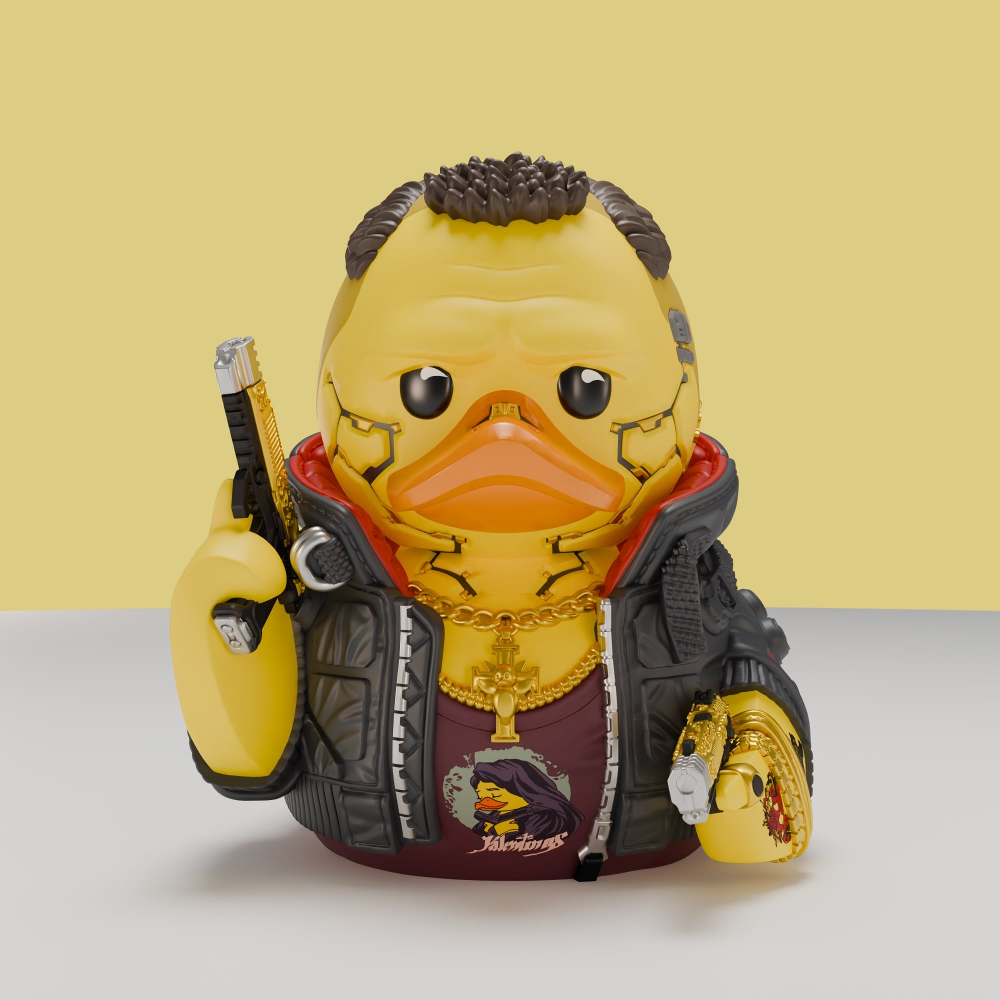Cyberpunk 2077 TUBBZ Jackie Welles Cosplaying Duck (Boxed Edition) Gallery Image 4